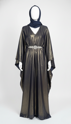 The Crystal Bloom Abaya