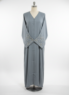 Bloom Beaded Sleeve Abaya