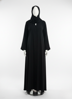 Elegant Umbrella-Cut Abaya