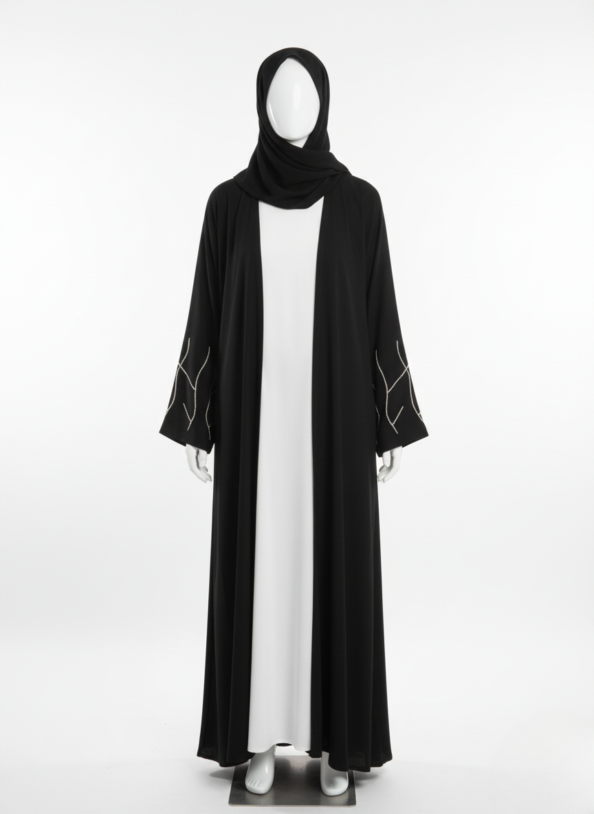 Artisan Sleeve Design Abaya