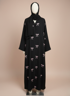 The Bow-tiful Pink Bow Abaya