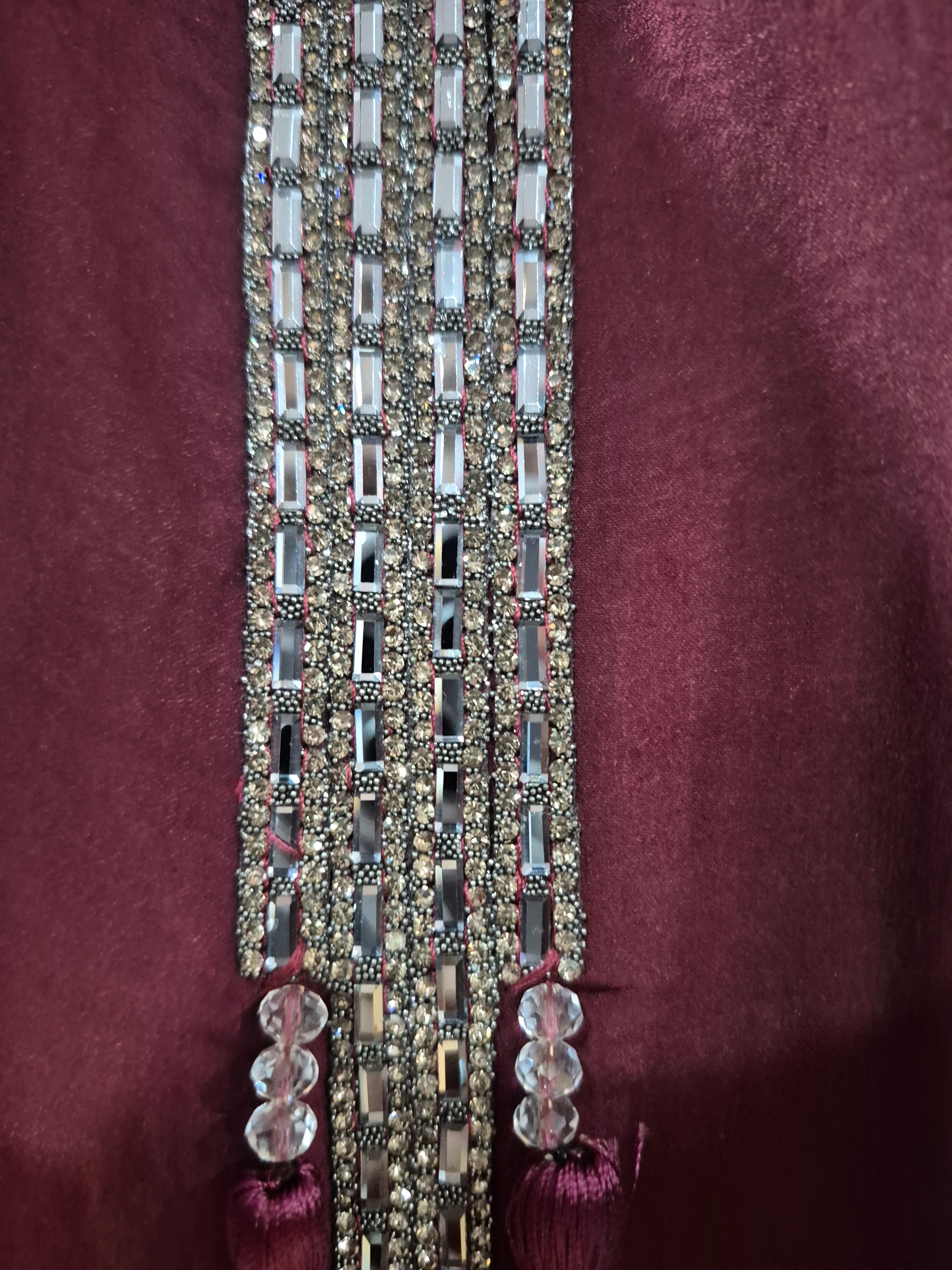 The Mirrored Glam Abaya