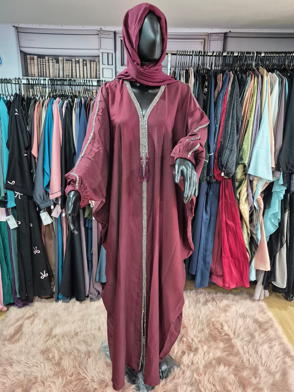 The Mirrored Glam Abaya