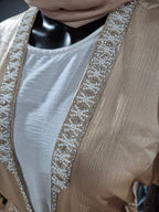 Metallic Finish Abaya