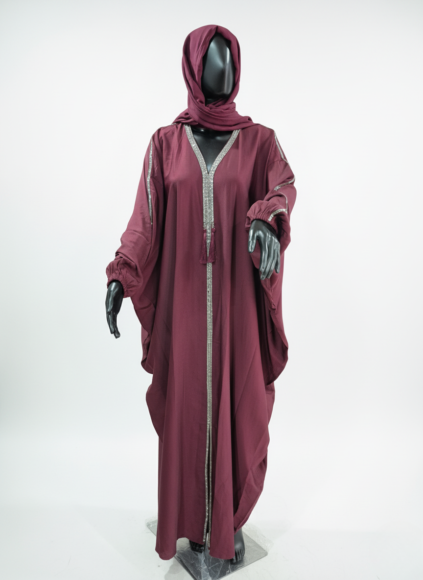 The Mirrored Glam Abaya