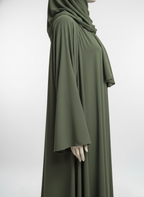 Elegant Umbrella-Cut Abaya