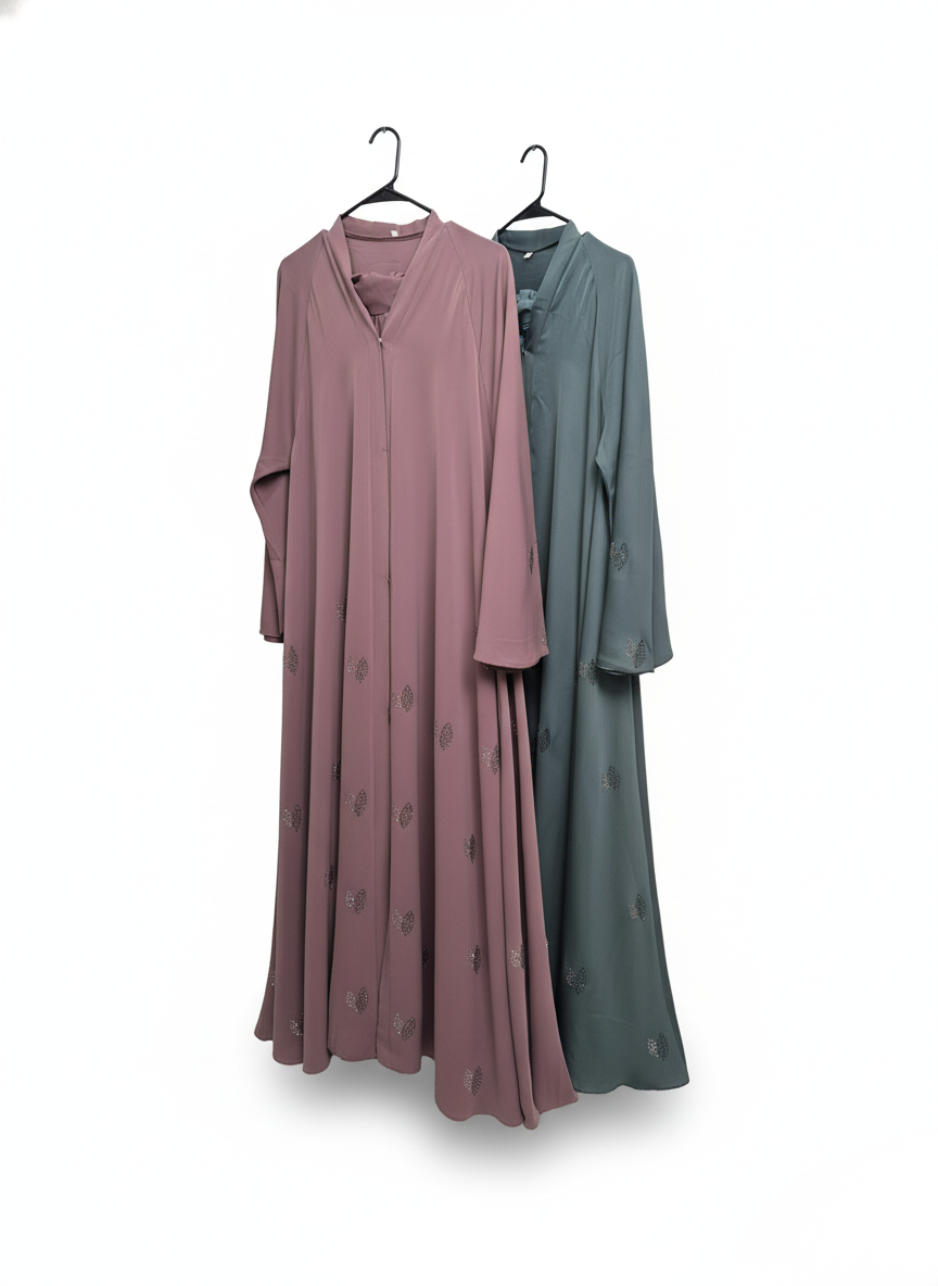 Nature's Embrace Abaya
