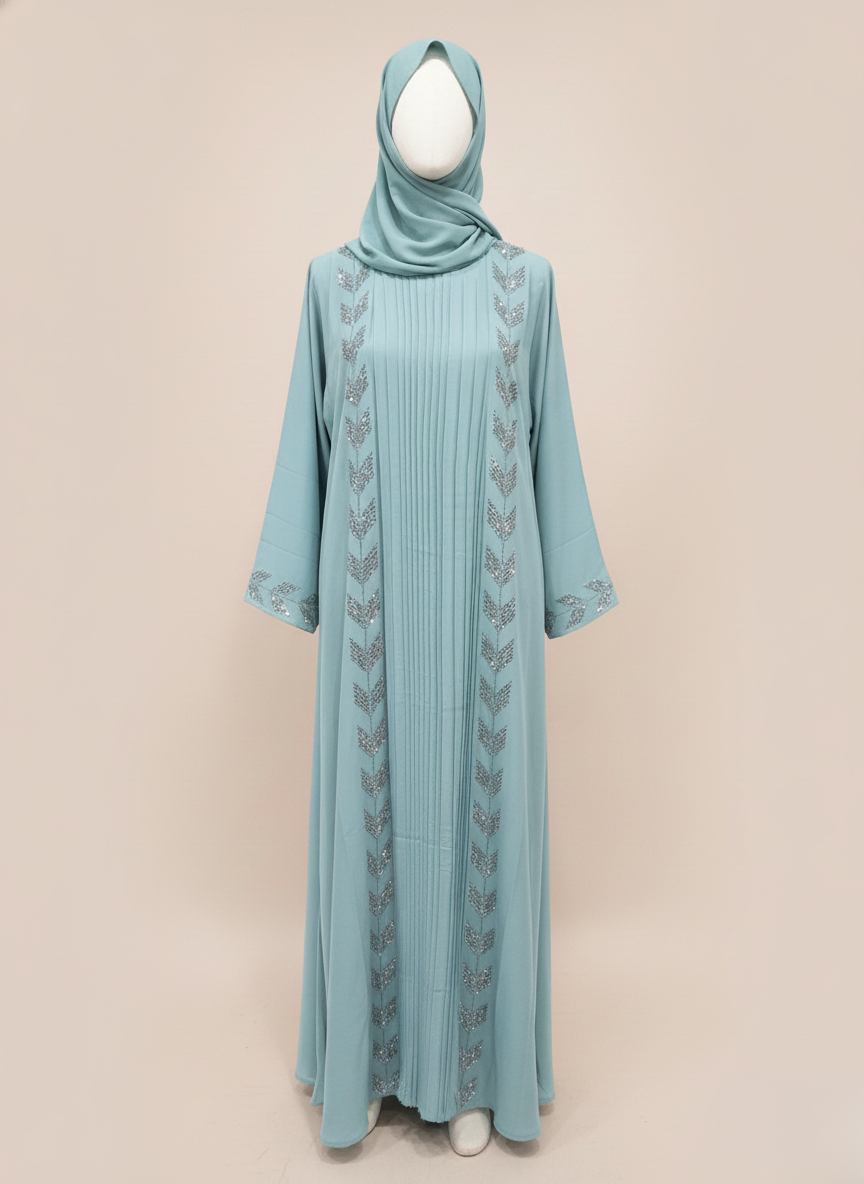 Crystal Embellished Abaya