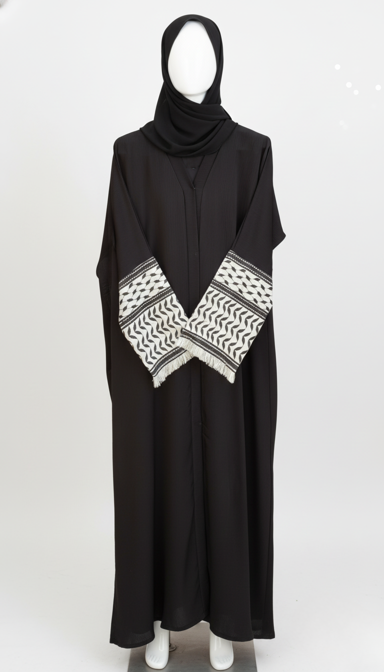Keffiyeh Charm Abaya