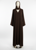 Front-Closed Elegant Beaded Abaya