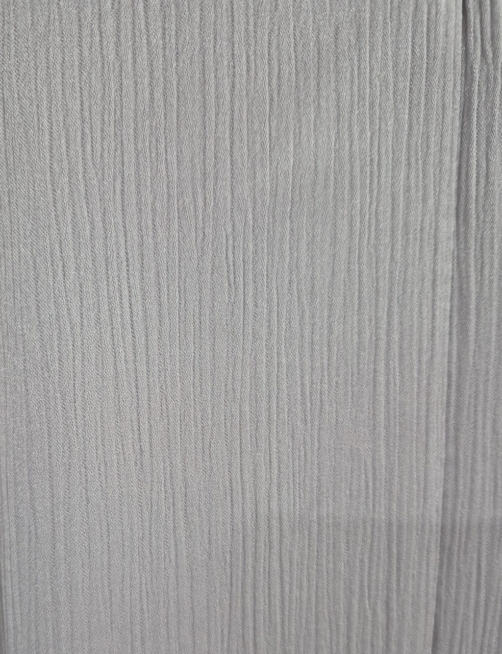 Elegant Light Gray Plain Abaya