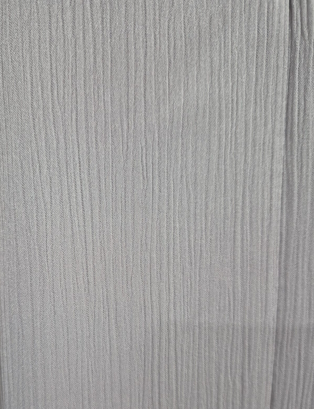 Elegant Light Gray Plain Abaya