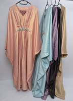 The Crystal Bloom Abaya