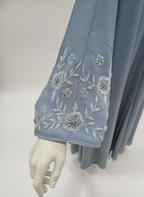 Bloom Beaded Sleeve Abaya