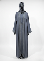 Elegant Overlay Abaya