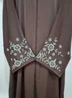 Bloom Beaded Sleeve Abaya