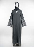 Premium Sleeve Embroidery Abaya