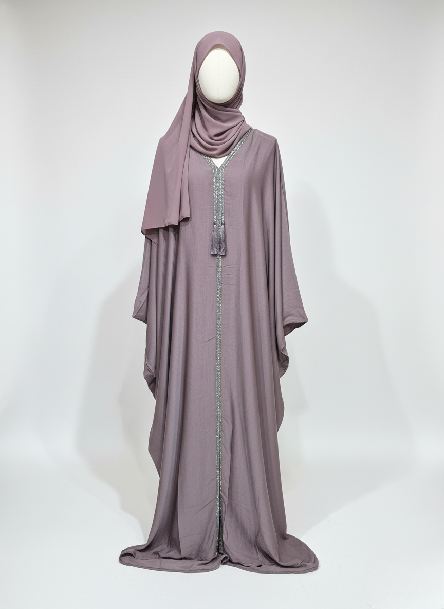 The Mirrored Glam Abaya