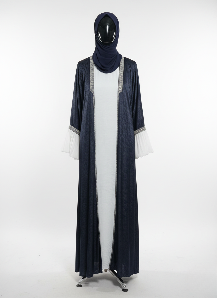 Metallic Finish Abaya