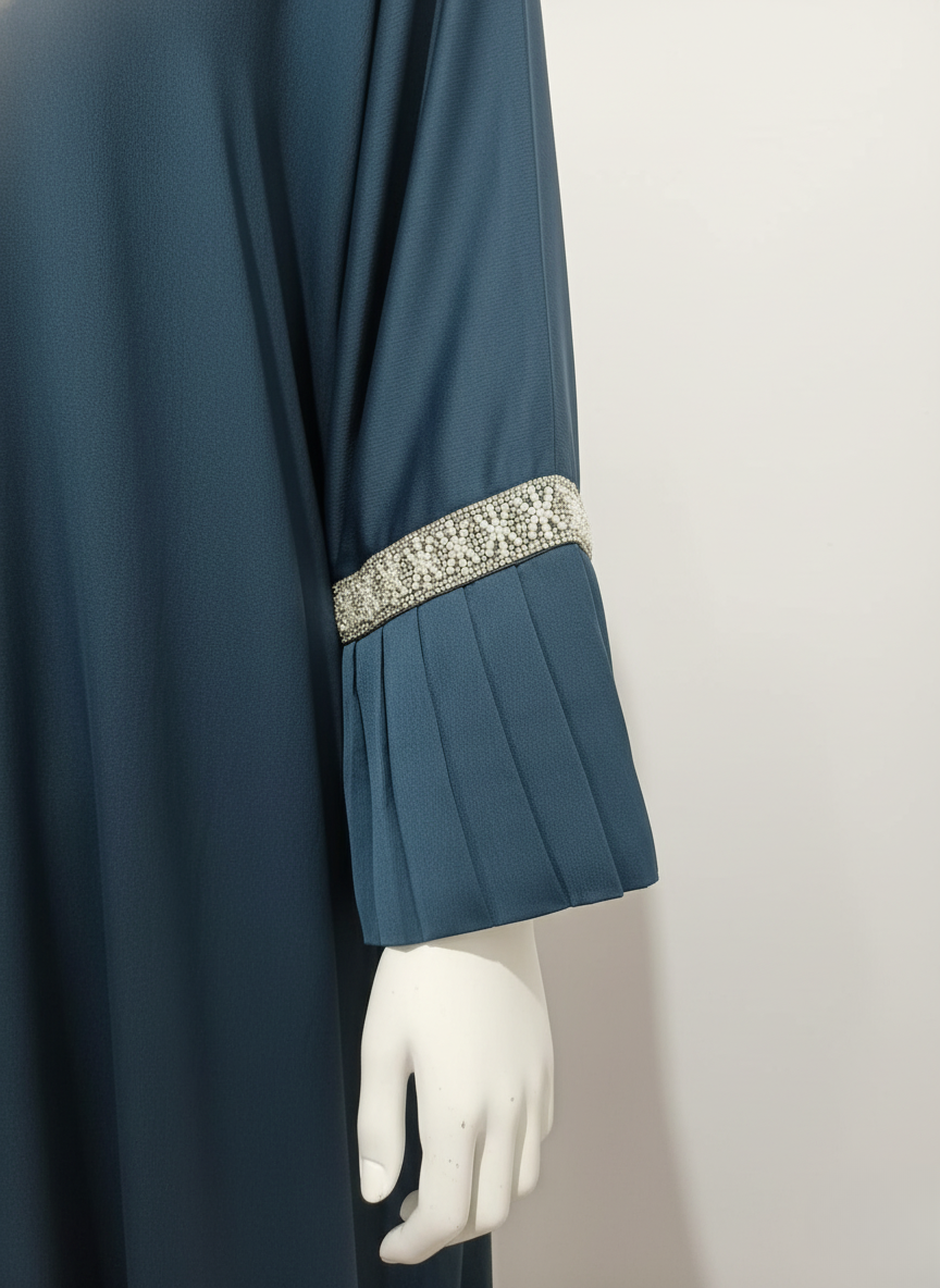 Sparkling Cuff Glam Abaya