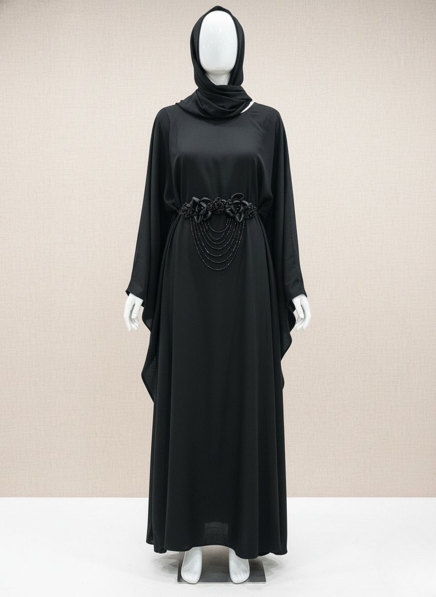 Royal Noir Abaya