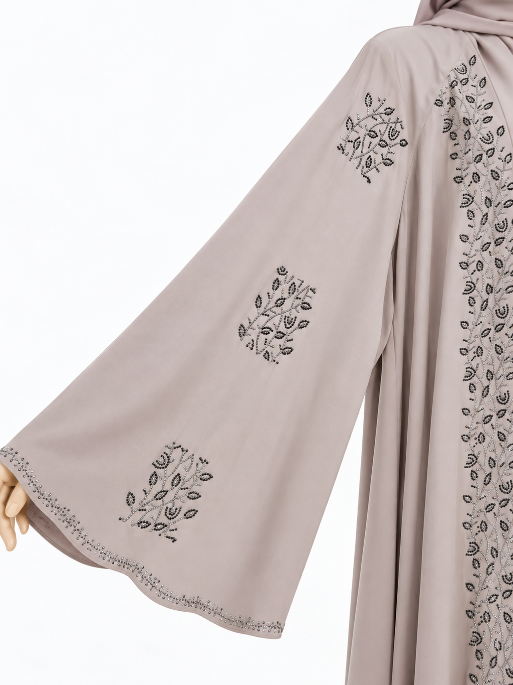 Ayla Stonework Abaya