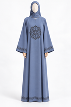 Zahra Floral Elegance Abaya
