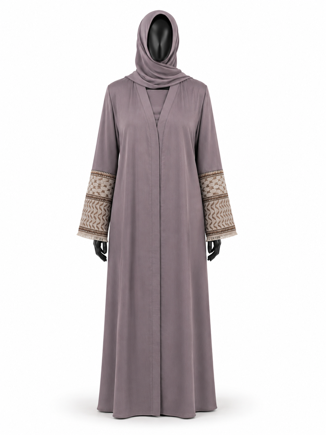 Keffiyeh Charm Abaya