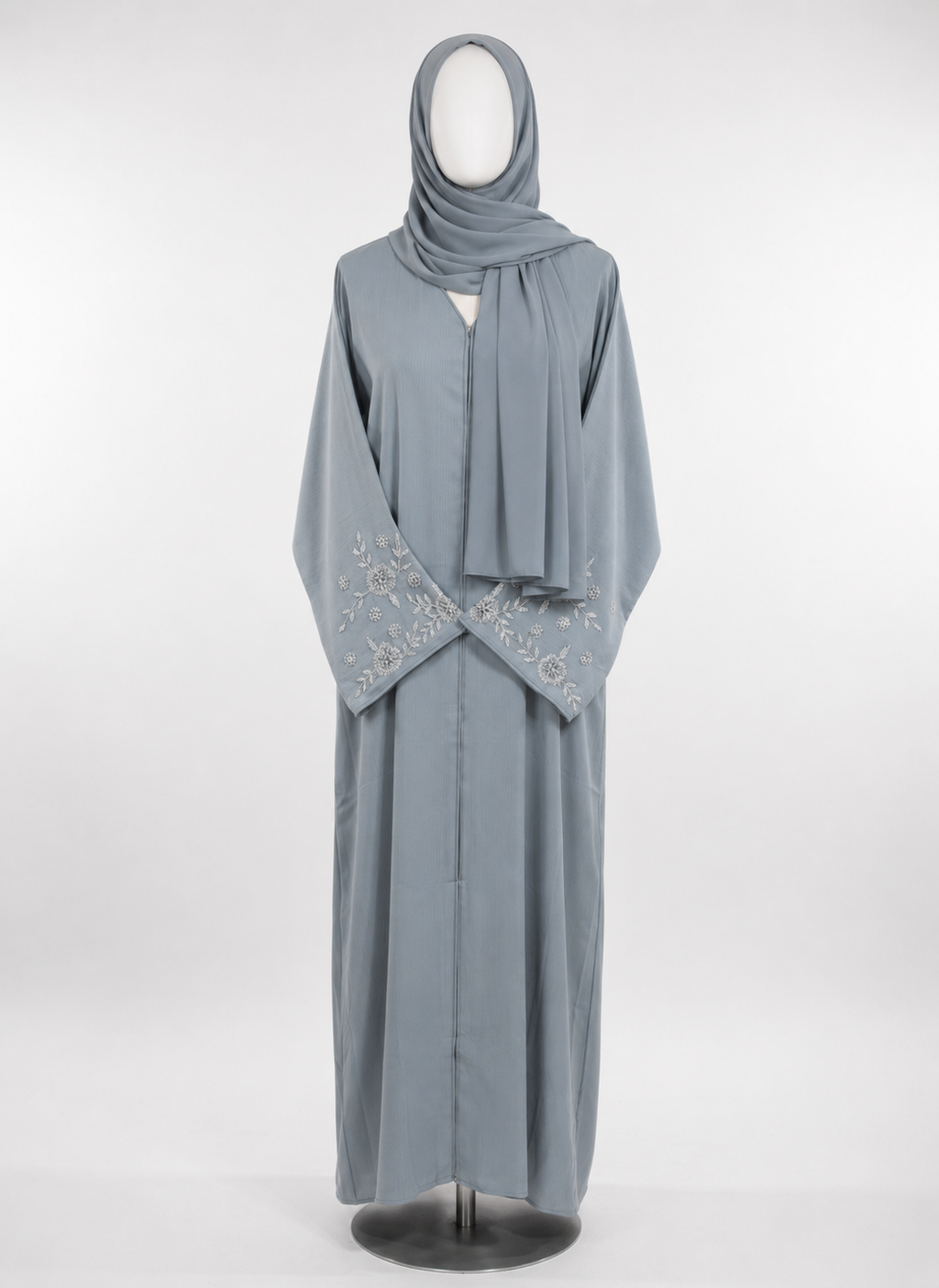 Bloom Beaded Sleeve Abaya