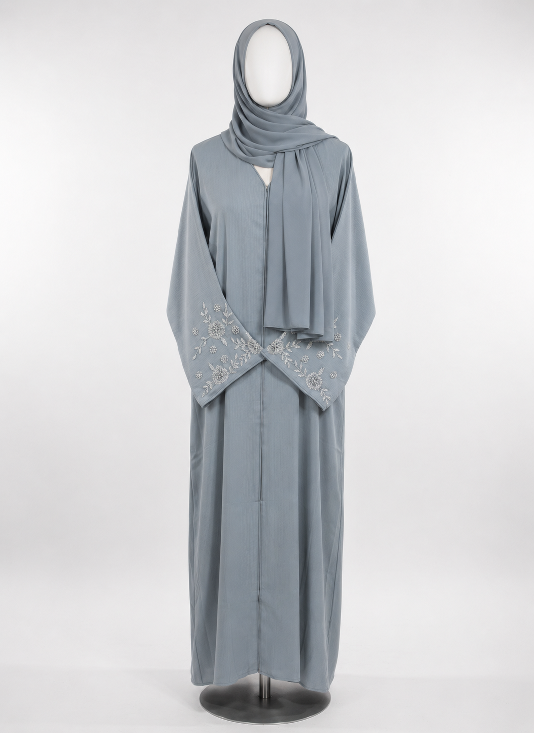 Bloom Beaded Sleeve Abaya