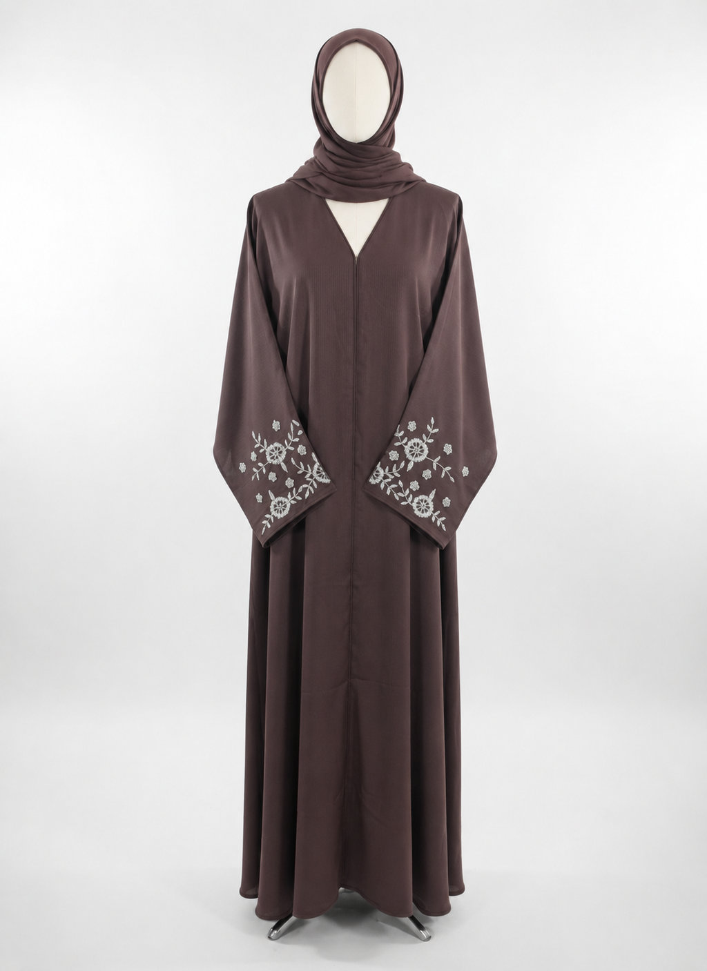 Bloom Beaded Sleeve Abaya