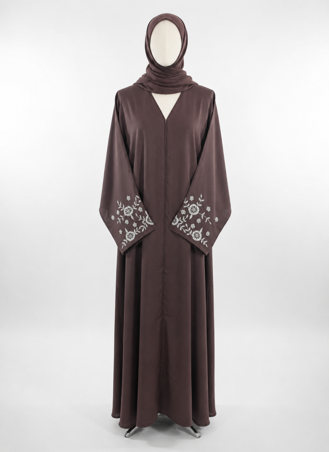 Bloom Beaded Sleeve Abaya