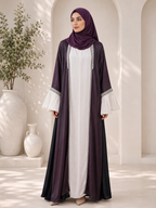 Metallic Finish Abaya