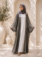 Metallic Gleam Abaya