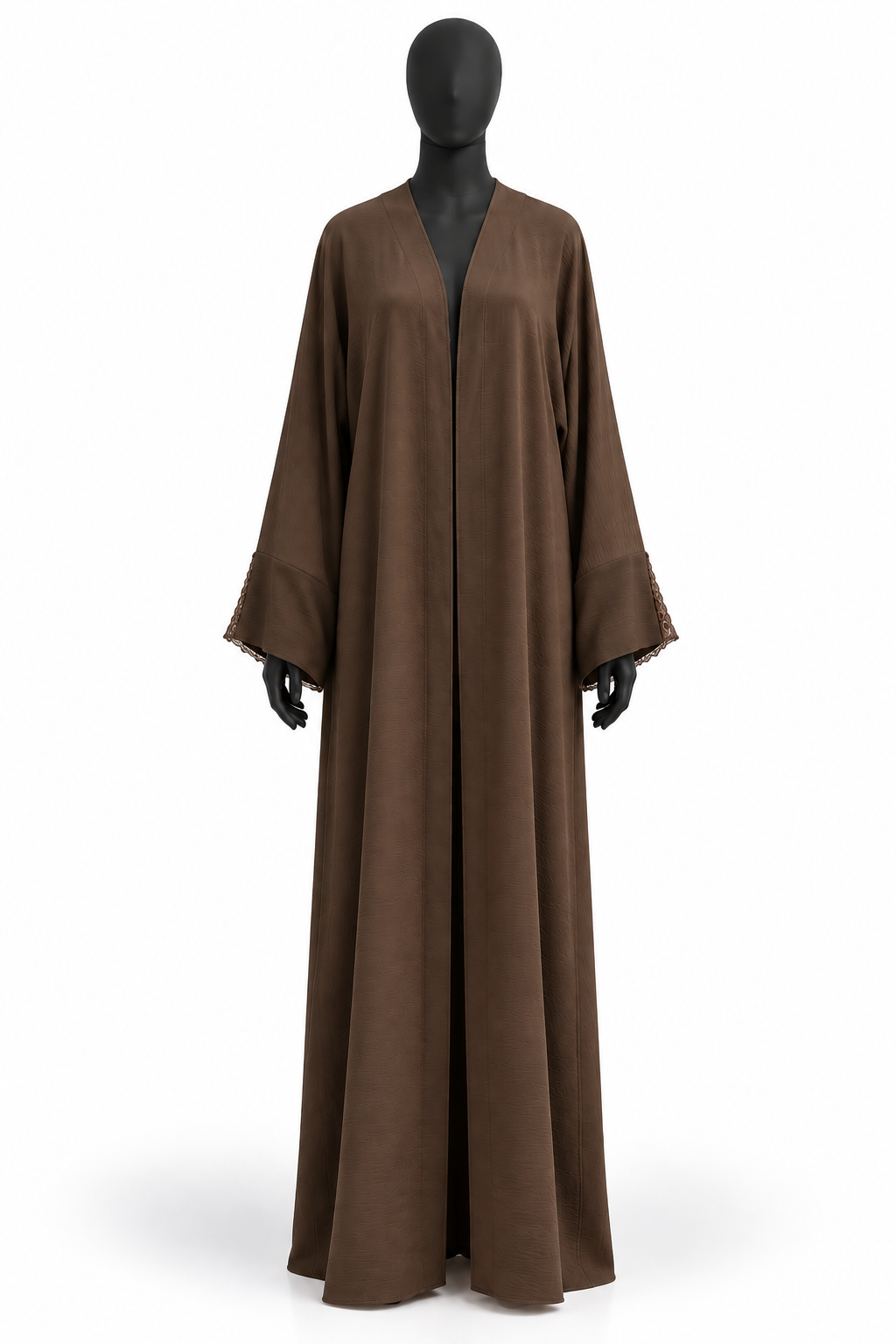 Safa Lace Cuff Abaya