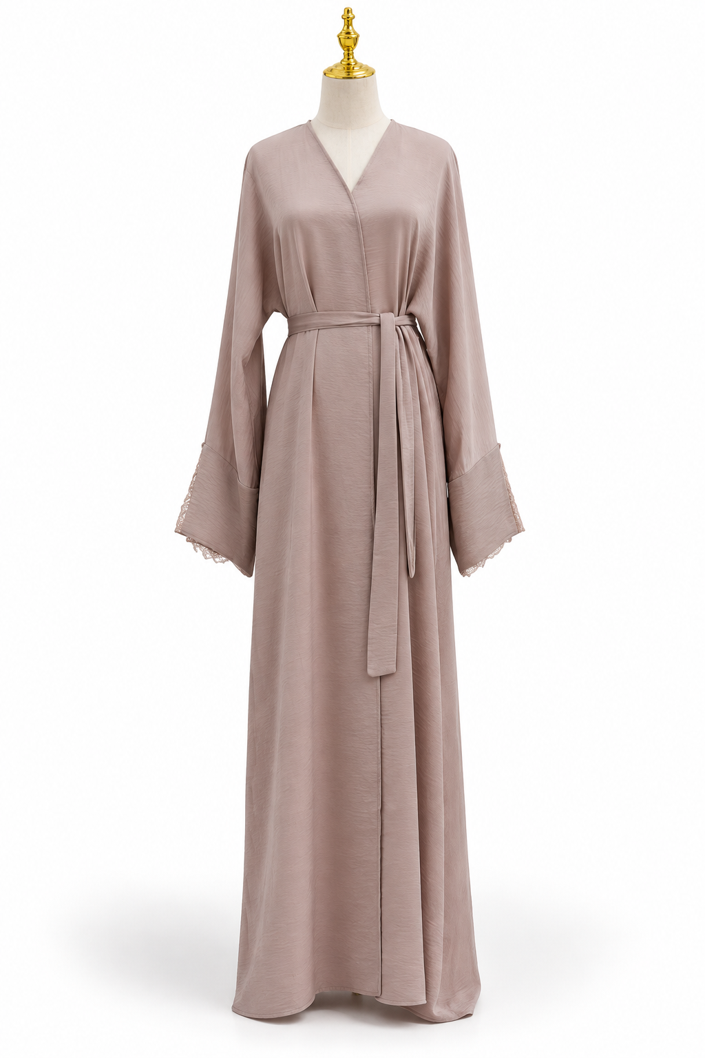 Safa Lace Cuff Abaya