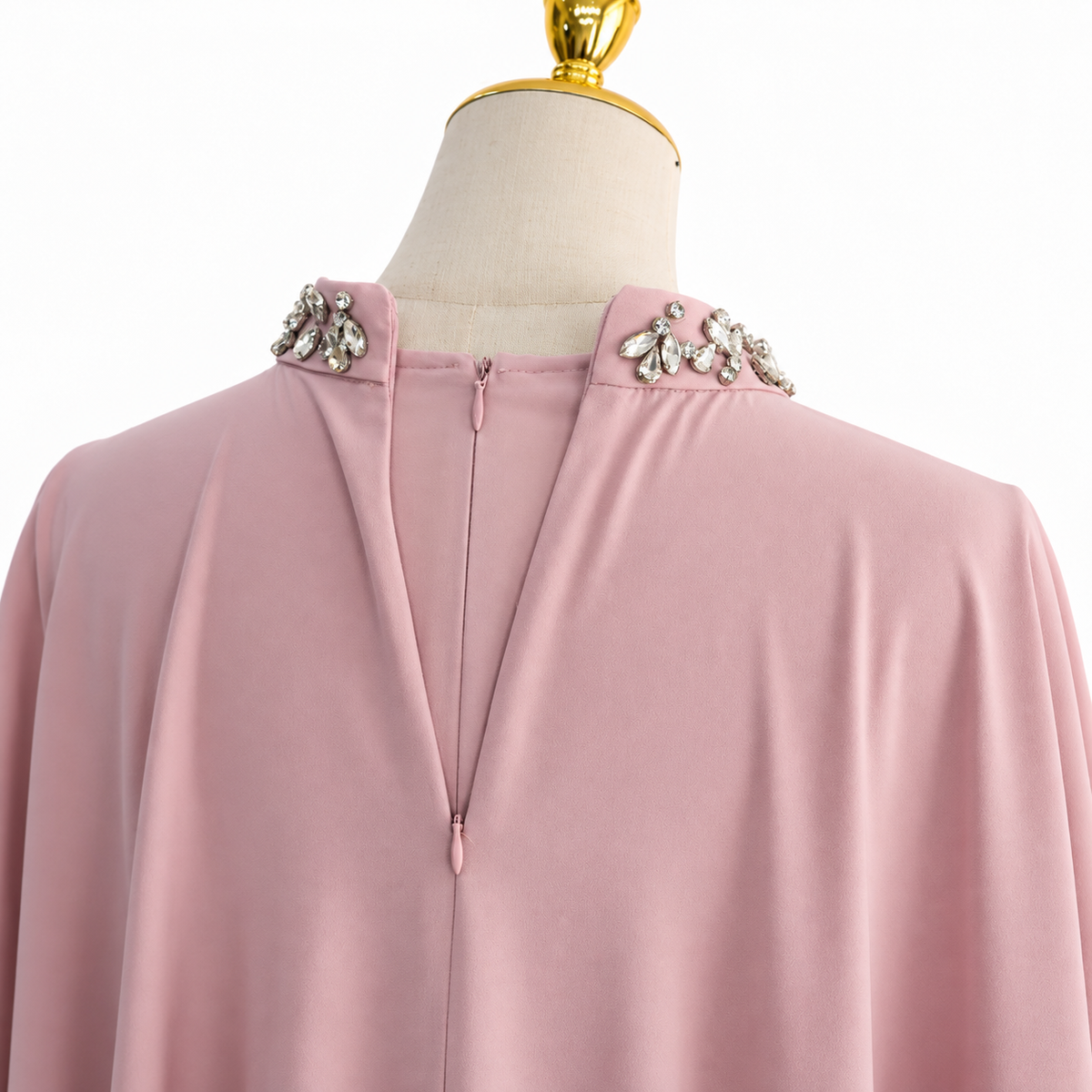 Serene Crystal Cape Abaya