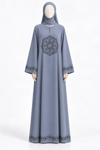 Zahra Floral Elegance Abaya