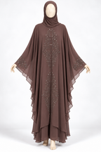 Botanical Beaded Farasha Abaya