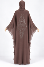 Botanical Beaded Farasha Abaya