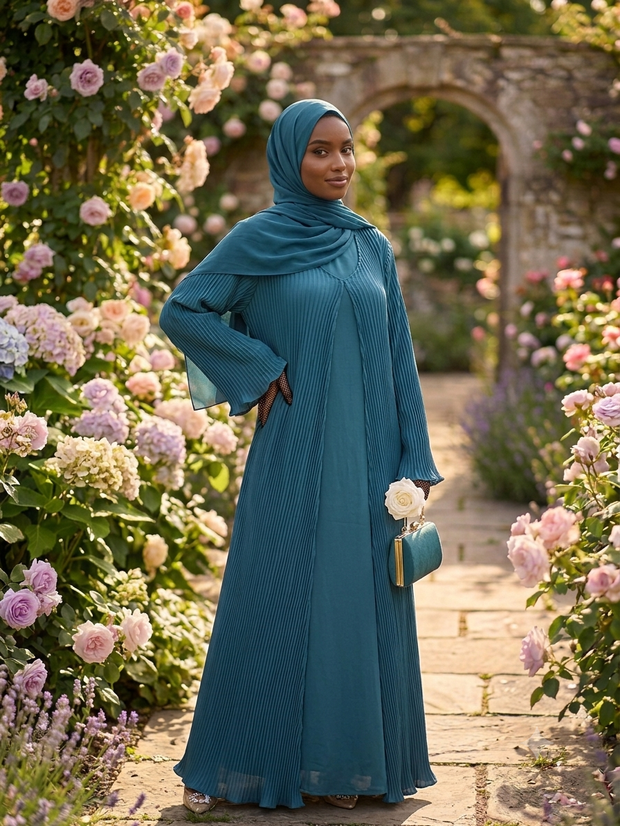 The Pleated Grace Abaya