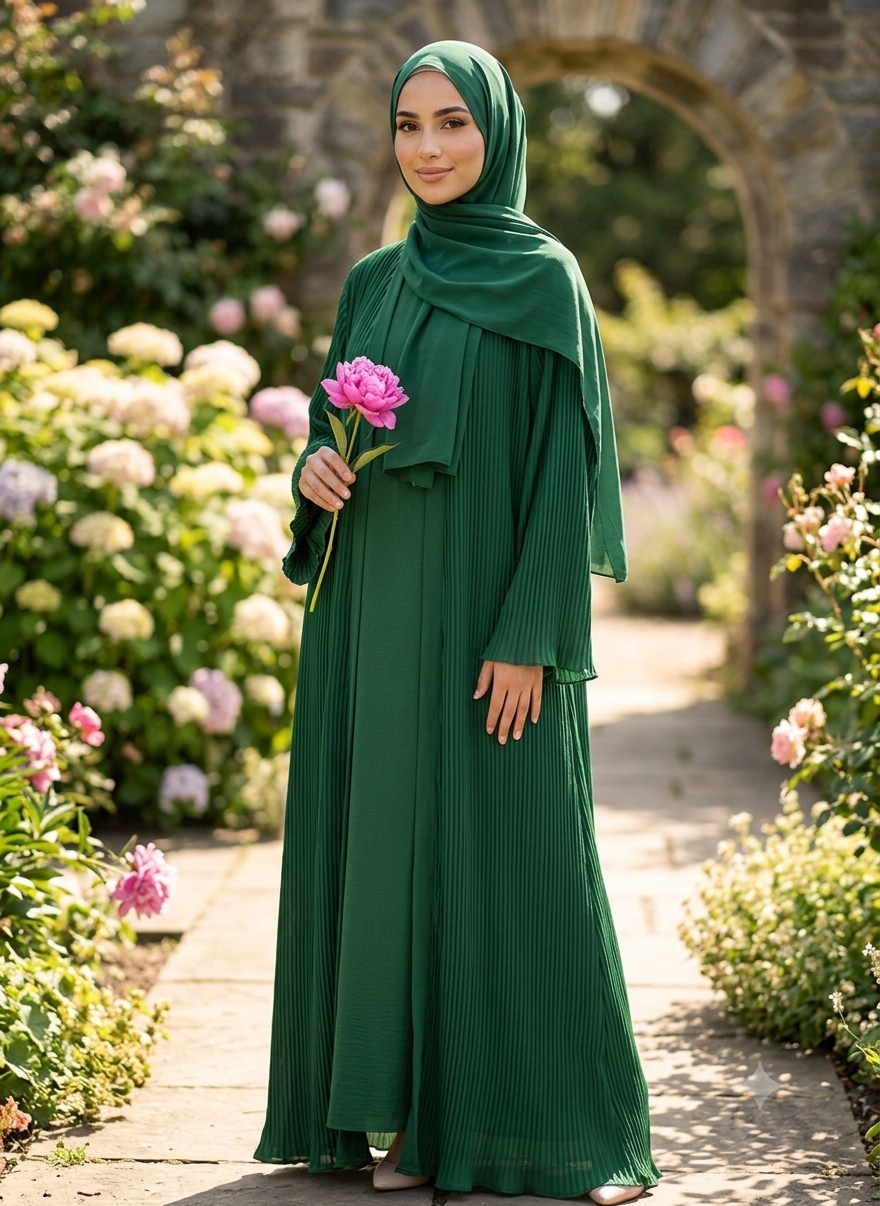 The Pleated Grace Abaya