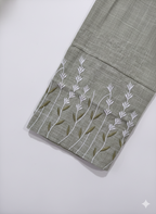 Embroidered Sleeve Classic Abaya