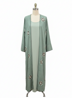 Botanical Whisper Abaya