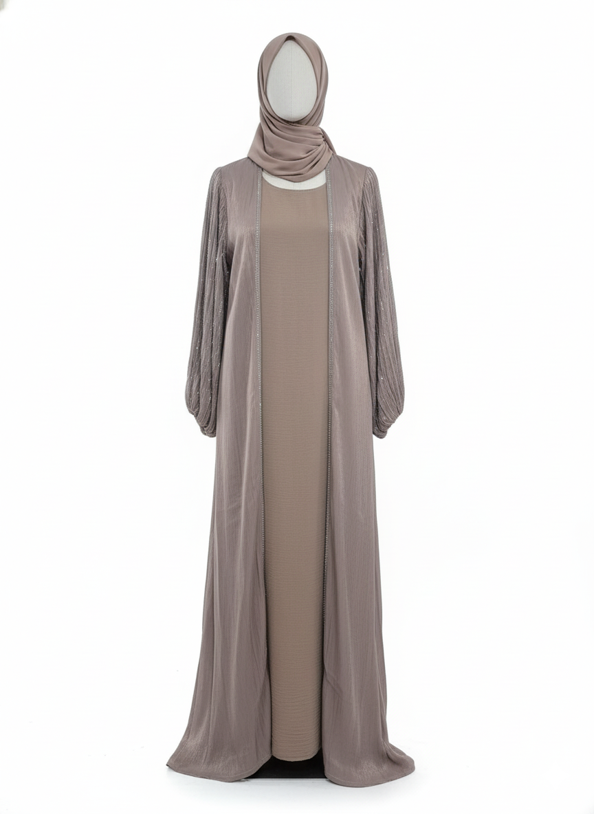 Embellished Belle Sleeve Abaya