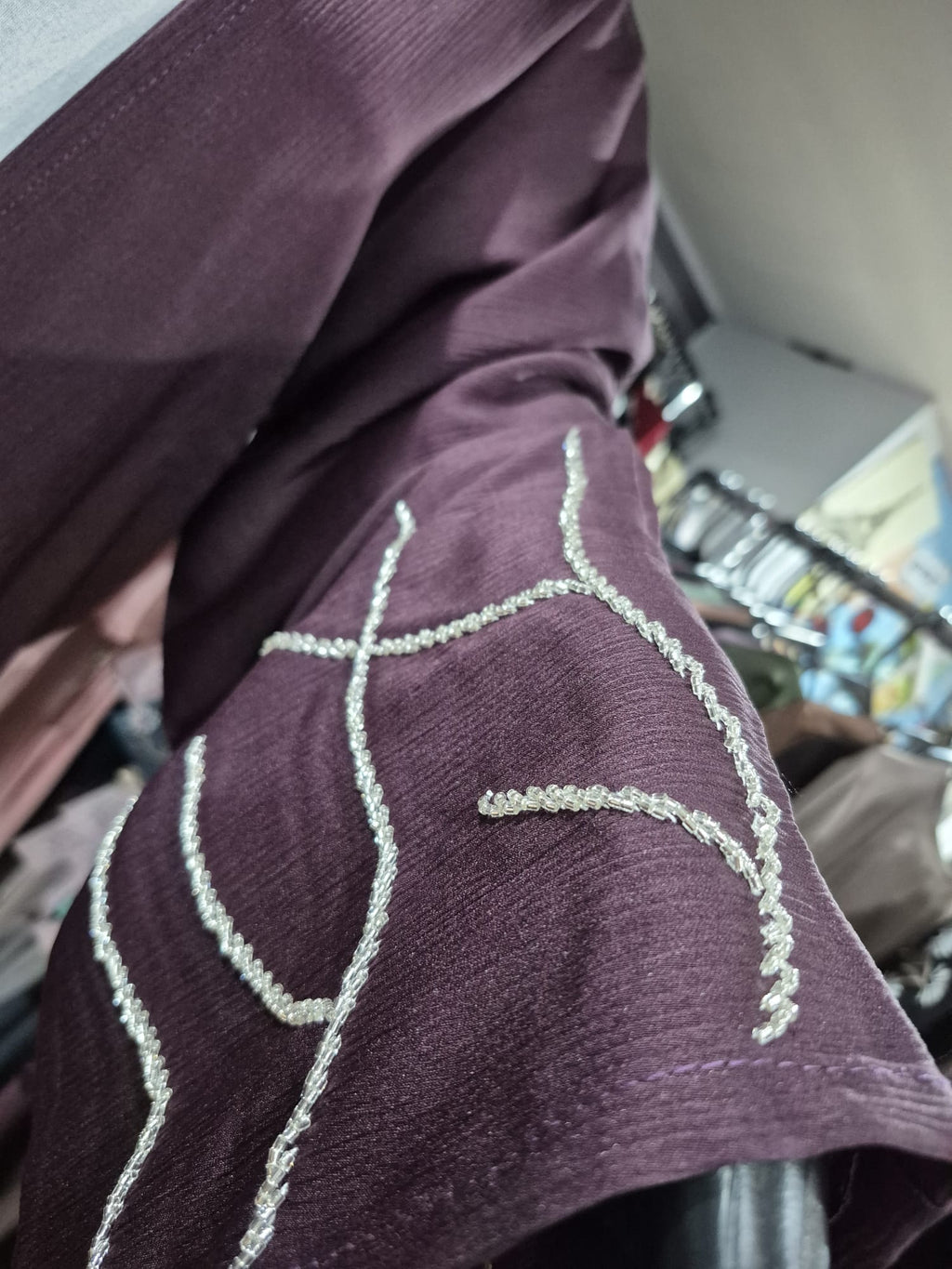 Artisan Sleeve Design Abaya