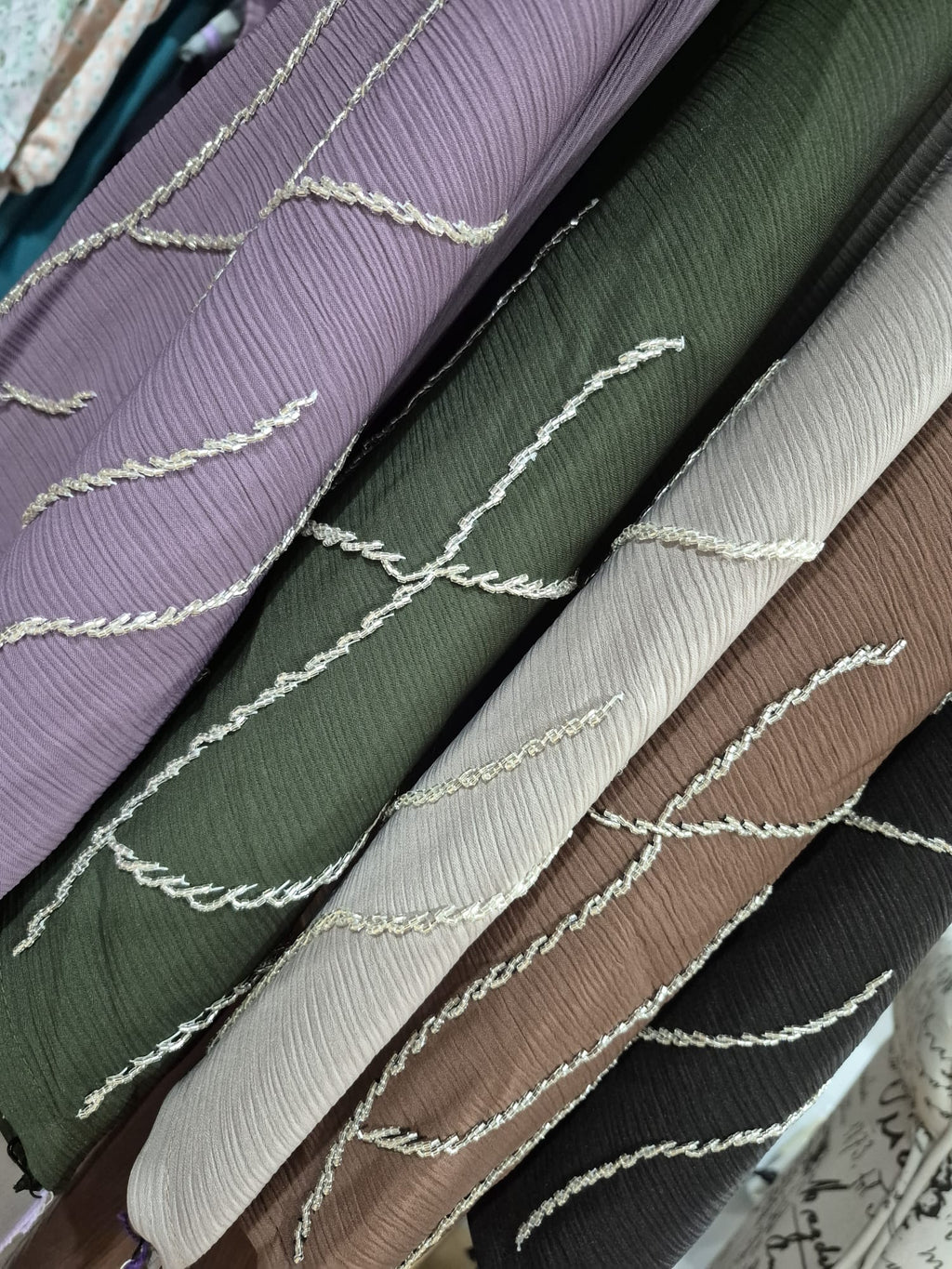 Artisan Sleeve Design Abaya
