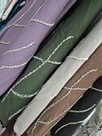 Artisan Sleeve Design Abaya