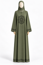 Zahra Floral Elegance Abaya