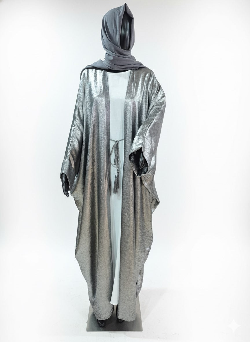 Metallic Gleam Abaya